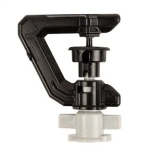 45-PMSCR5004 #1. Grey Nozzle & Black 2.5m Swivel, Head Only (10 Pack)