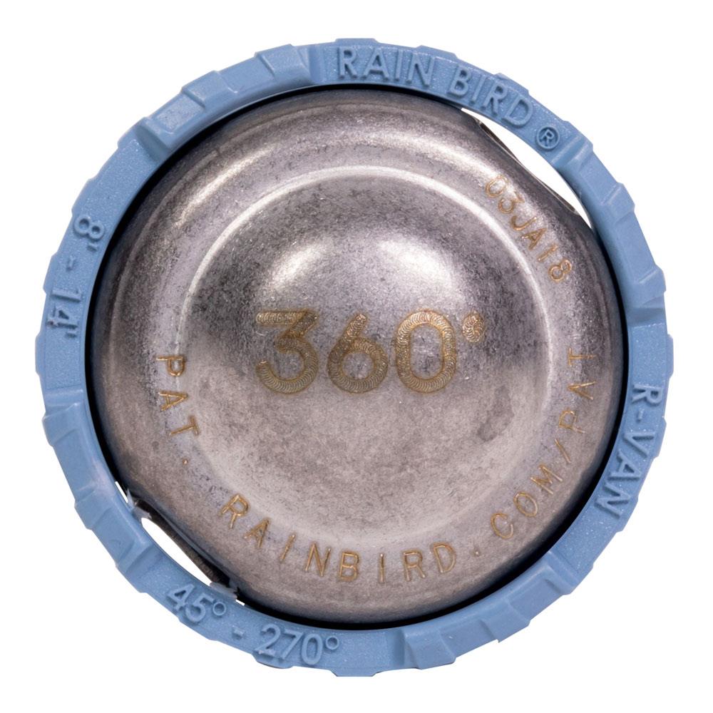 91-1R0105 #2. R-VAN 14, 360° RainBird Nozzle, 2.4-4.6m