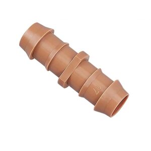 43-MDA117 #1. 16mm Drip Insert Coupling Brown