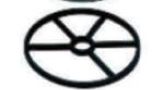 180-700.0041.050 #1. Wagon Wheel Gasket Pool Fitting