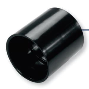180-250.0200.050 #1. 50mm Connector Pool Fitting (Black)