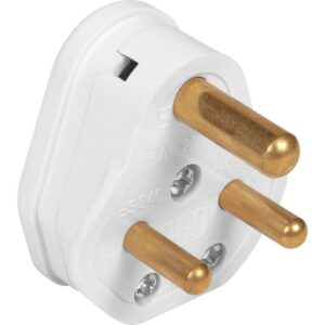 300-PLGTOP 15A WHT #1. 15A White Plugtop