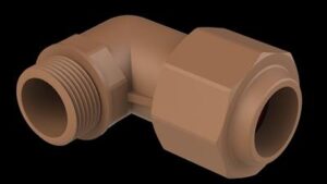 175-UT2021B #1. 22mm x ¾" CxMi Unitwist Male Elbow
