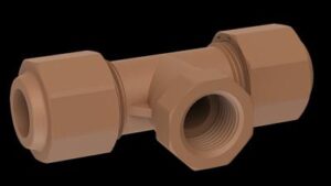 175-UT2041A #1. 15mm x ½" CxFixC Unitwist Female Tee