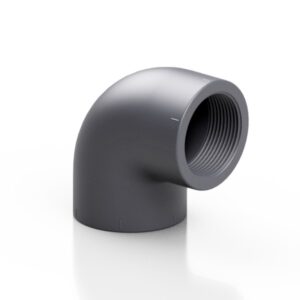 20-GOG-M #1. PVC Adaptor Elbow