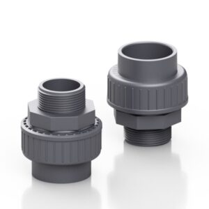 20-BMG-M #4. PVC Male Adaptor Union