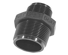 40-RHN-M #1. Threaded Reducing Hex Nipple