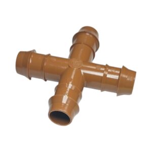 43-01867 #1. 16mm Drip Insert Cross Brown